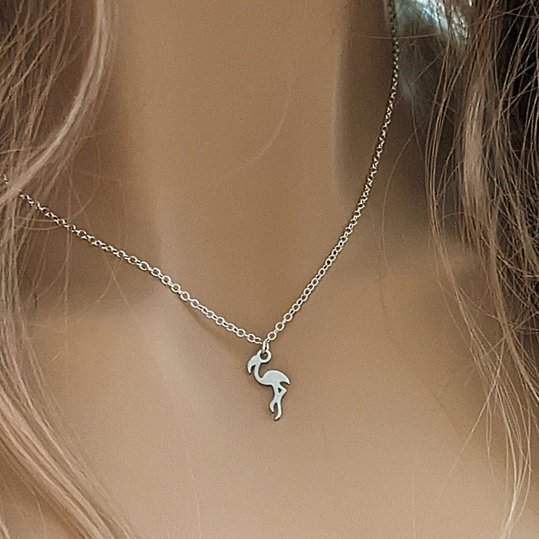 Flamingo Pendant Necklace