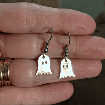 Ghost Halloween Earrings