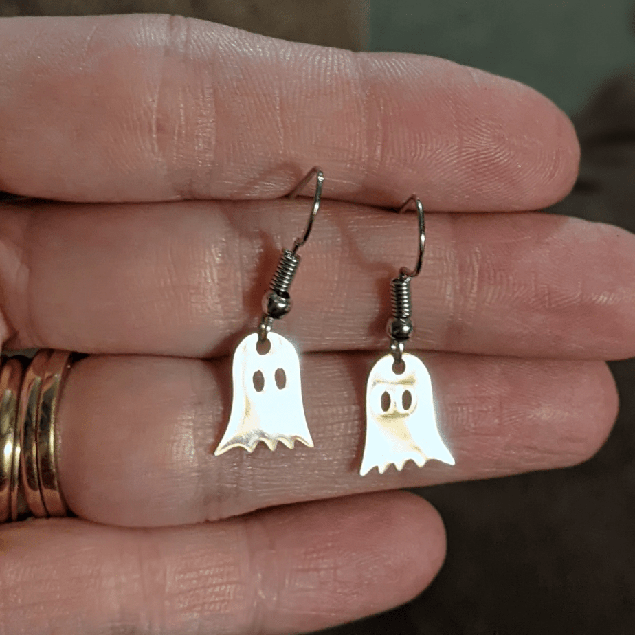 Ghost Halloween Earrings