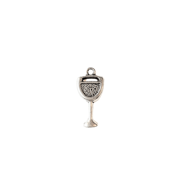 Glass of Wine Charm Pendant