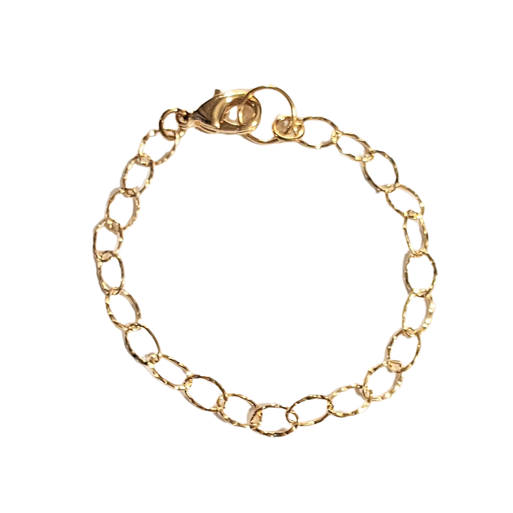 Gold Beach Charm Bracelet