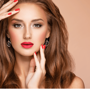 Key to Your Heart dangle earrings, Two-Tone