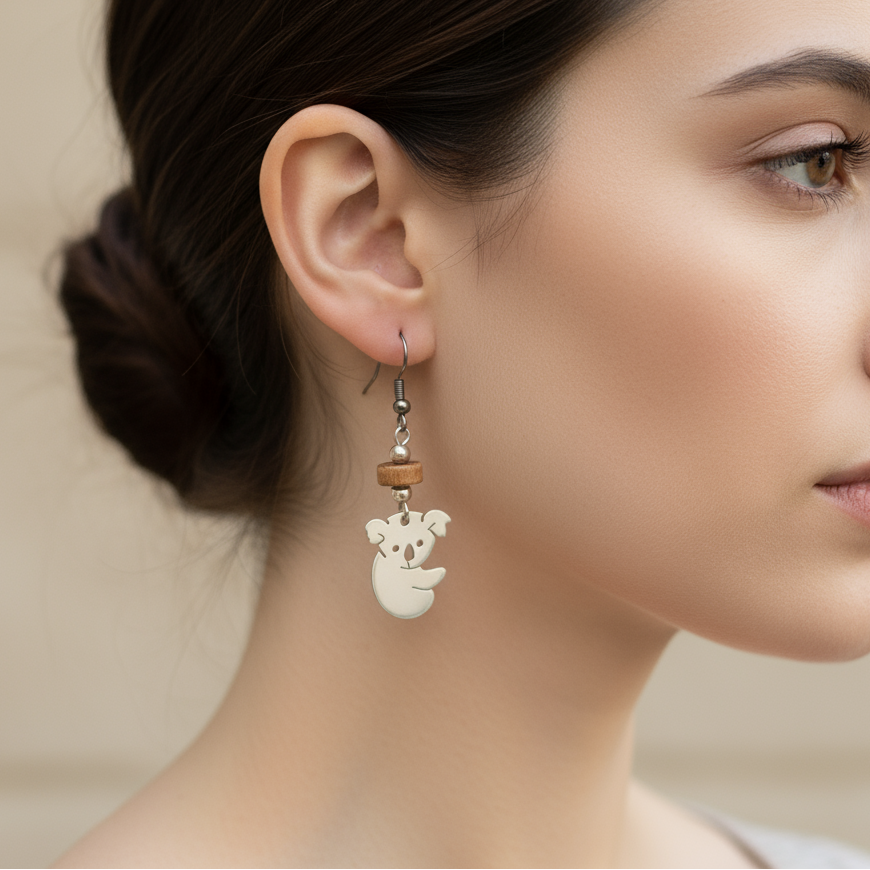 KOALA Bear Earrings
