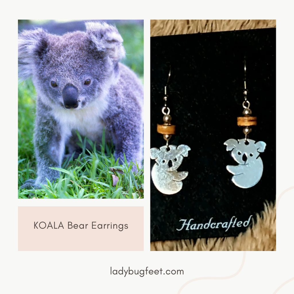 KOALA Bear Earrings