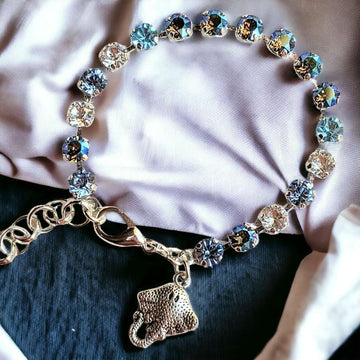 Manta Ray Faceted Crystal Bracelet