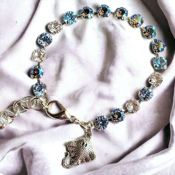 Manta Ray Faceted Crystal Bracelet