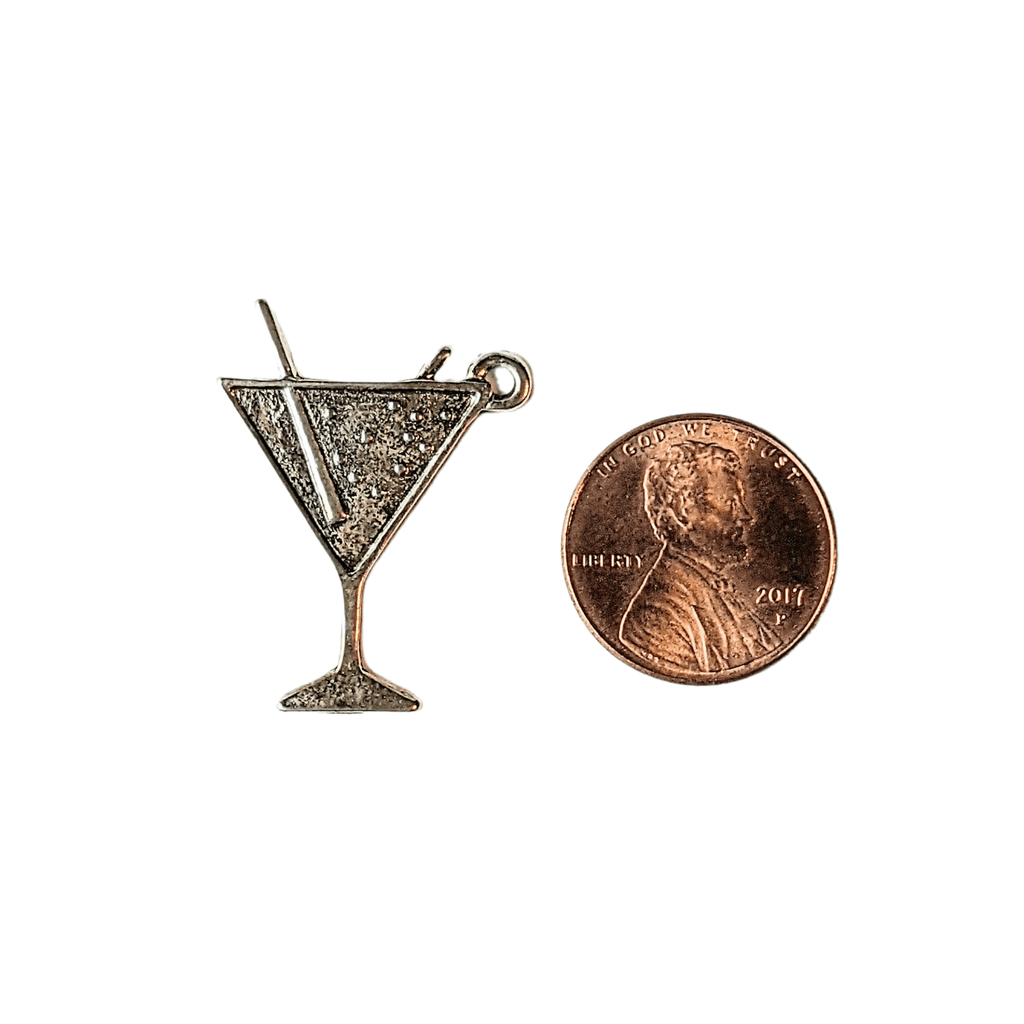 Martini Charm Pendant