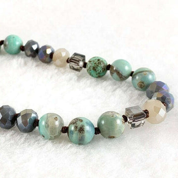 Nature's Dream Semi-Precious Gemstone Necklace - 36 inch