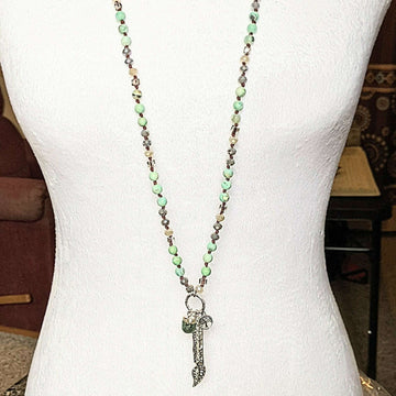 Nature's Dream Semi-Precious Gemstone Necklace - 36 inch