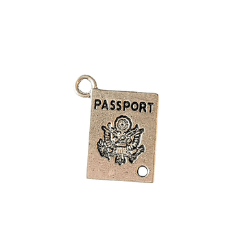 Passport Charm Pendant