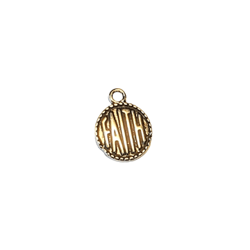 Silver Faith Charm III