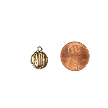 Silver Faith Charm III