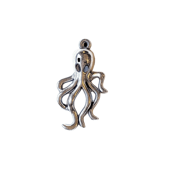 Silver Octopus Pendant