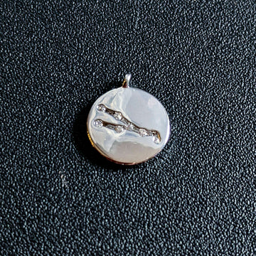Silver Zodiac Constellation Necklace - 12-24 inch Taurus (April 20 – May 20)