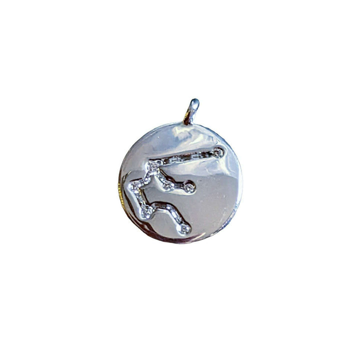 Silver Zodiac Constellation Necklace - 12-24 inch