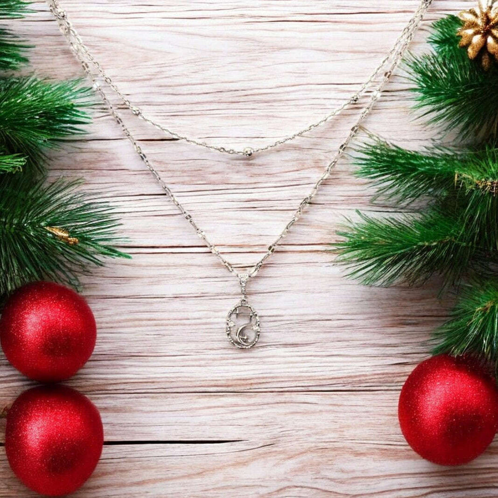 Sparkly Celestial Necklace Set