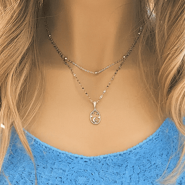Sparkly Celestial Necklace Set