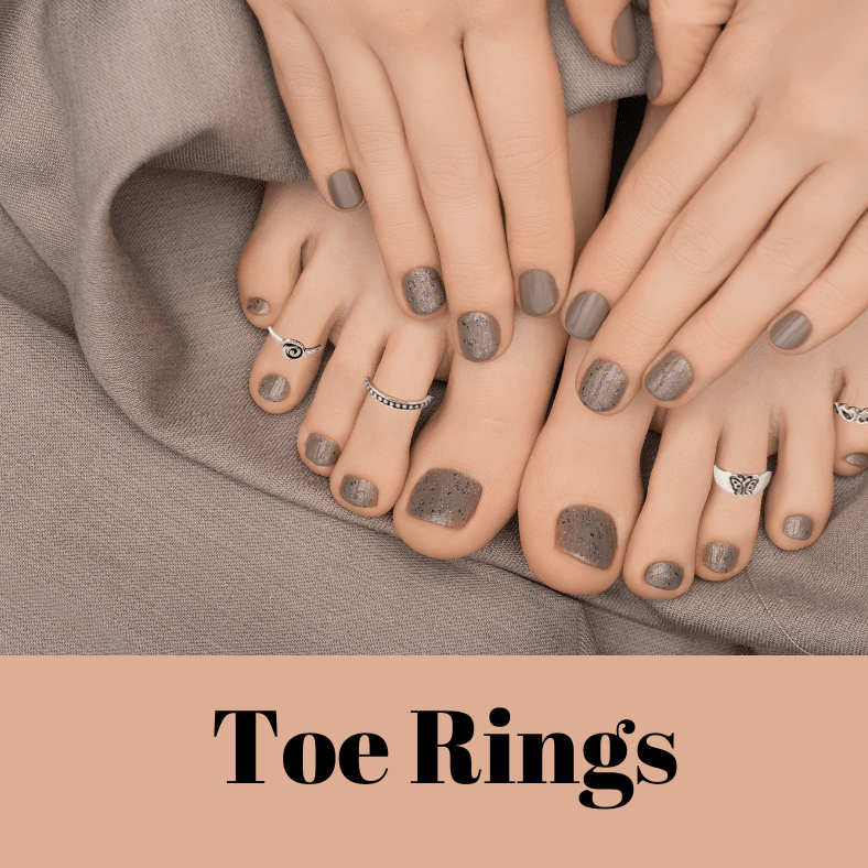 Studded Toe Ring