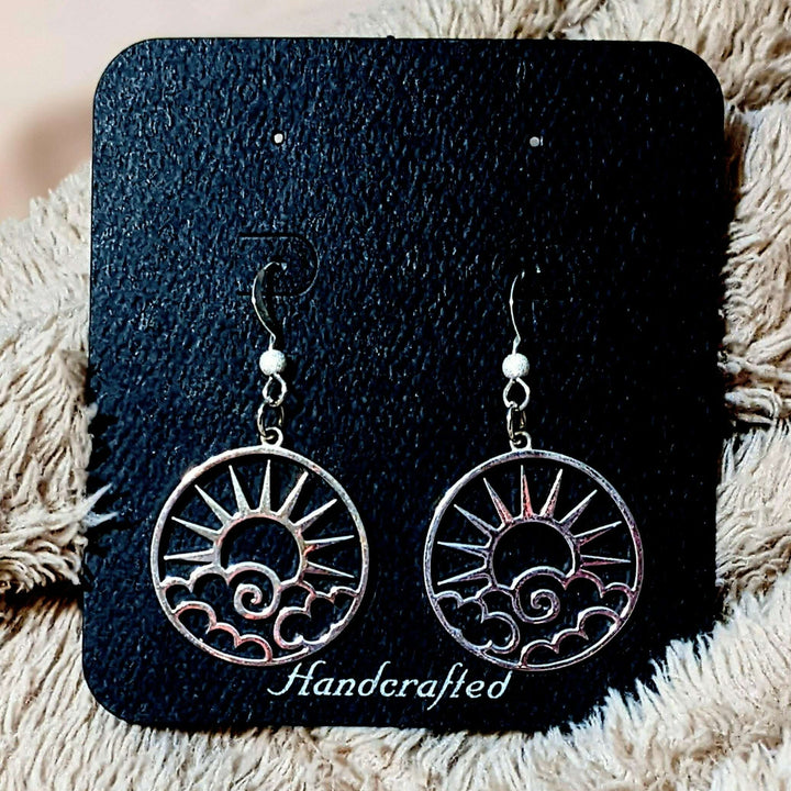 Sunny Day Sterling Silver dangle earrings
