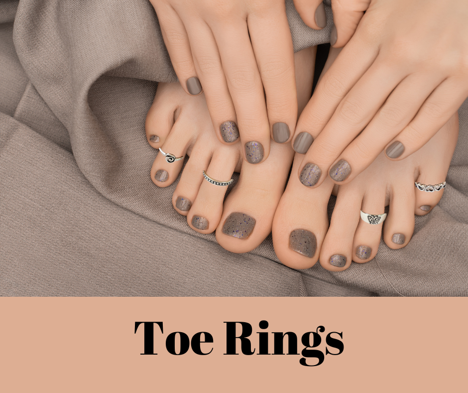 Studded Toe Ring