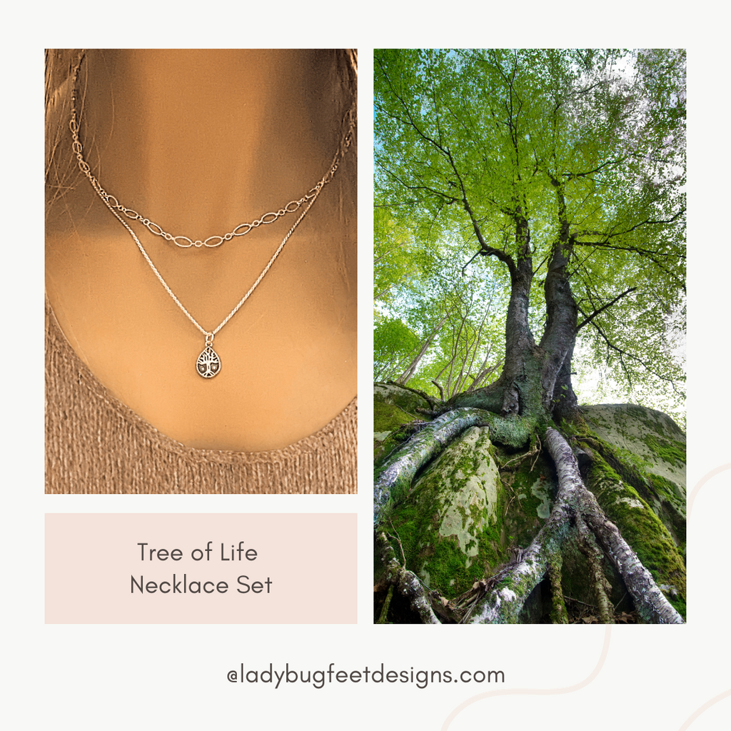 Tree of Life Necklace Set