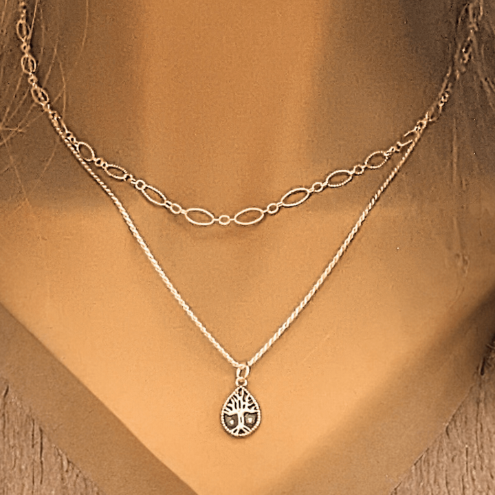 Tree of Life Necklace Set
