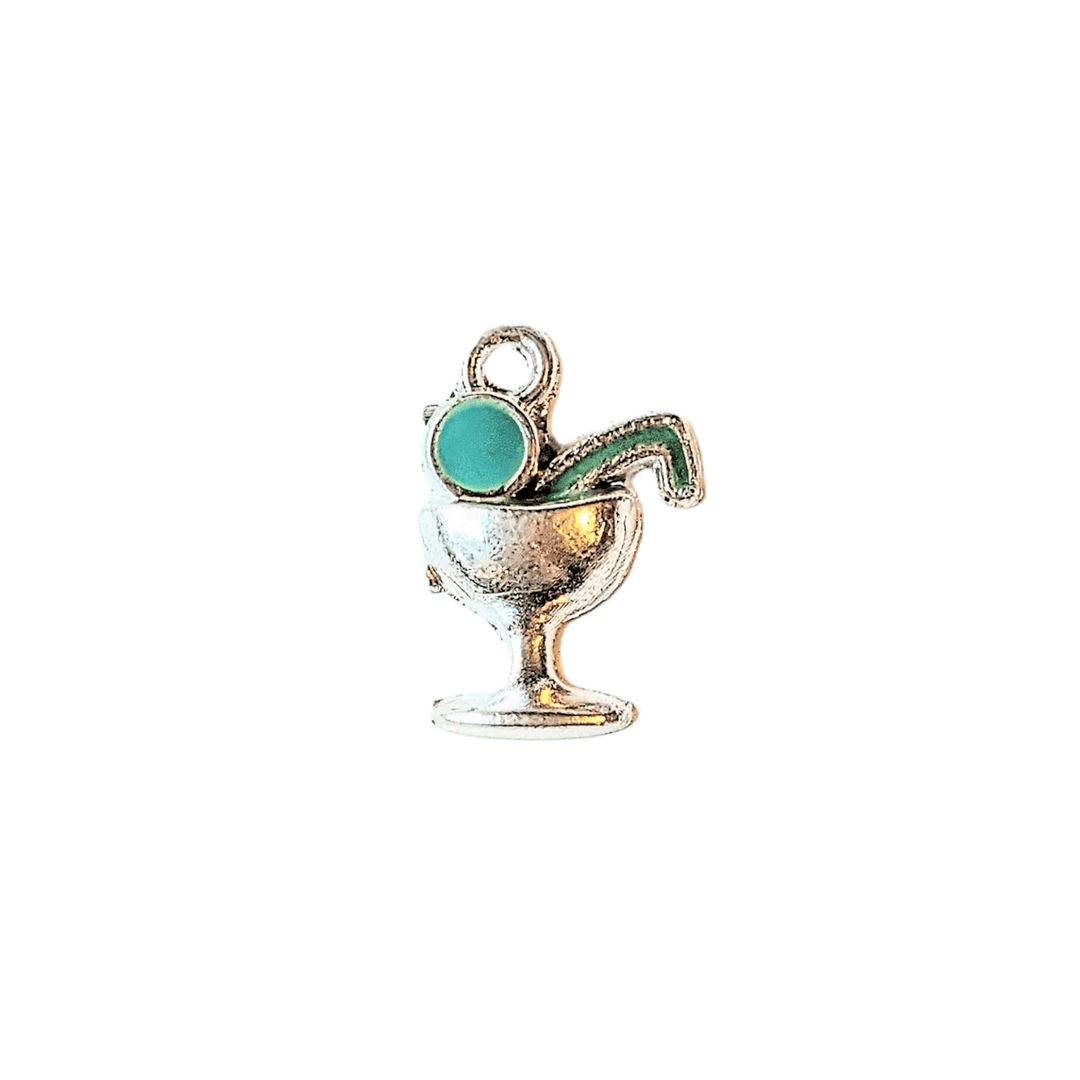 Tropical Cocktail Charm Pendant