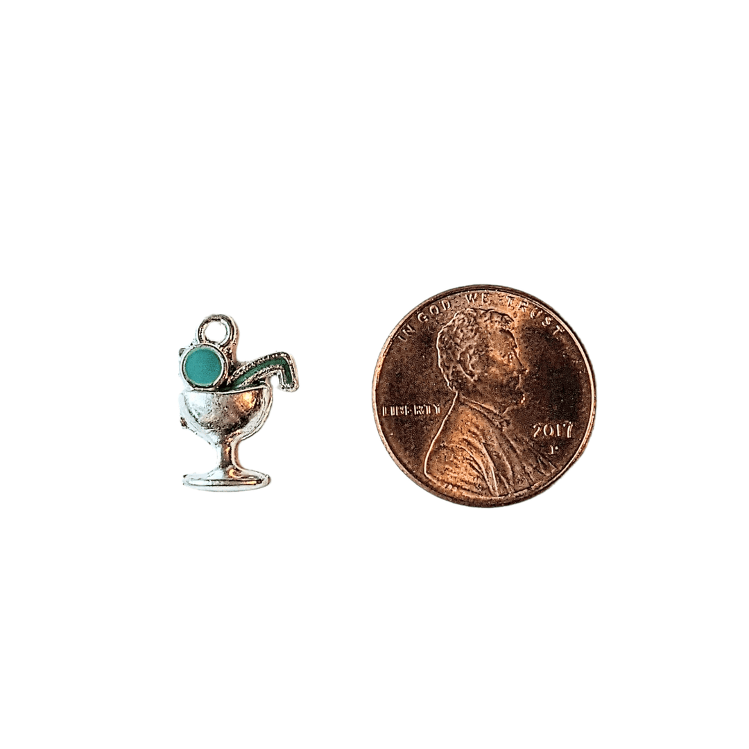 Tropical Cocktail Charm Pendant