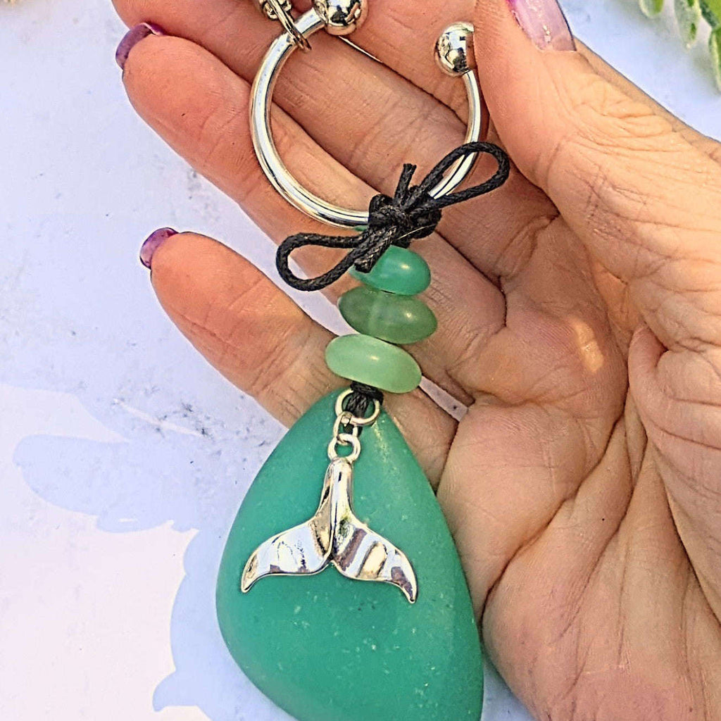 Whale/Dolphin Tail Keychain/Purse Clip