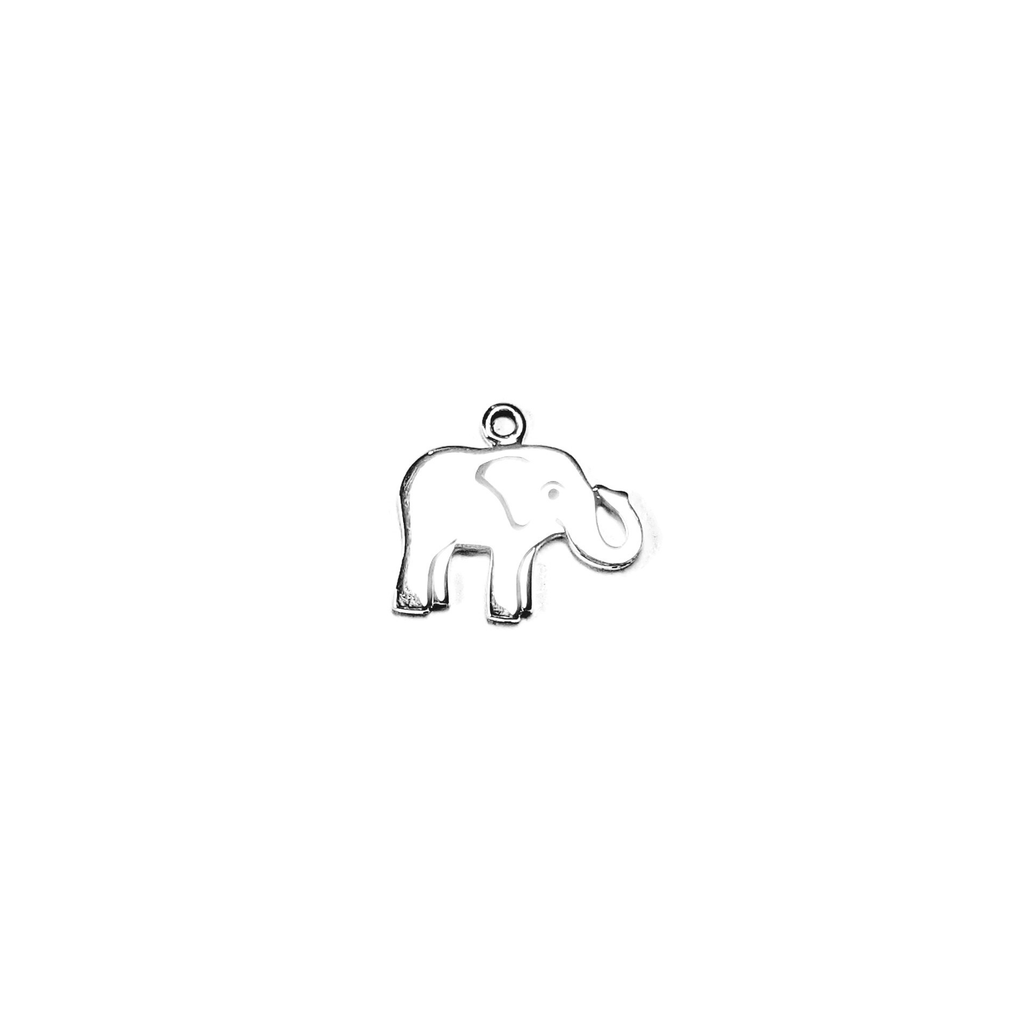 Sterling Silver Elephant charm Pendant
