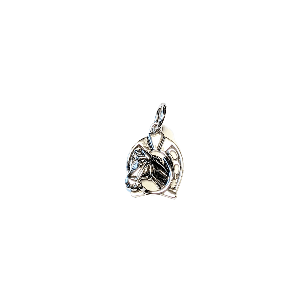 Sterling Silver Horse head Pendant