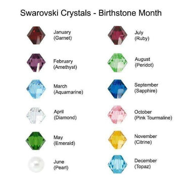 4mm SWAROVSKI® BIRTHSTONE CRYSTAL Add-On!