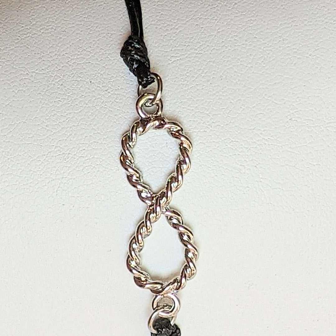 Twisted Eternity Waxed Cord surfer Bracelet