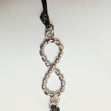 Twisted Eternity Waxed Cord surfer Bracelet