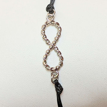 Twisted Eternity Waxed Cord surfer Bracelet