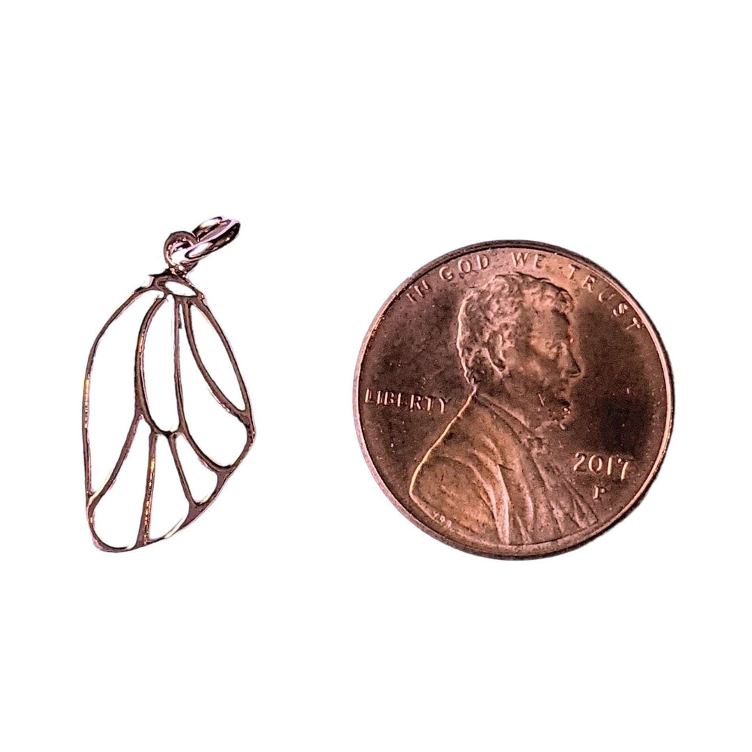 Rose-Gold Fairy/Dragonfly Wing Charm