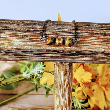 Golden Tiger's Eye Bracelet/Earring Set