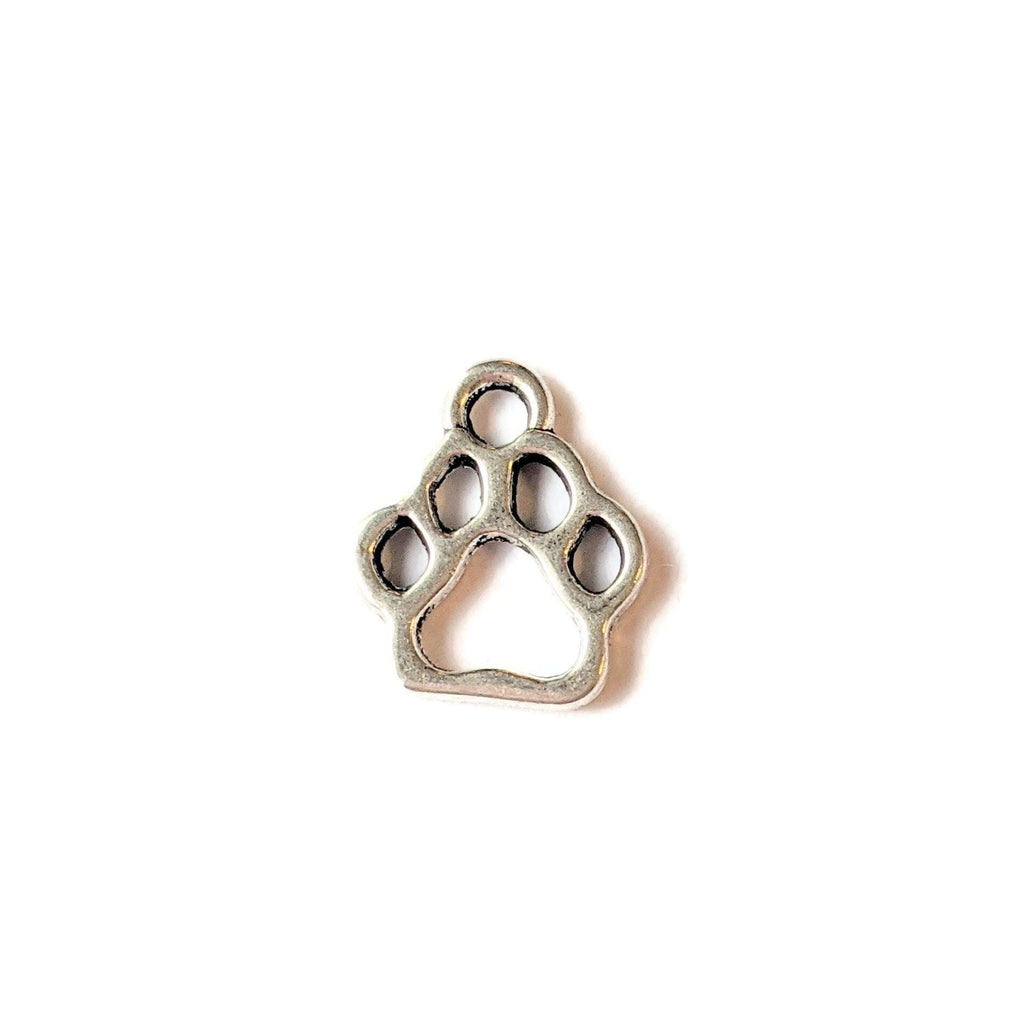 Tiny Dog/Cat Paw Print Charm