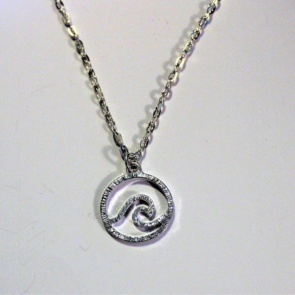 Ocean Wave necklace, 18 inch