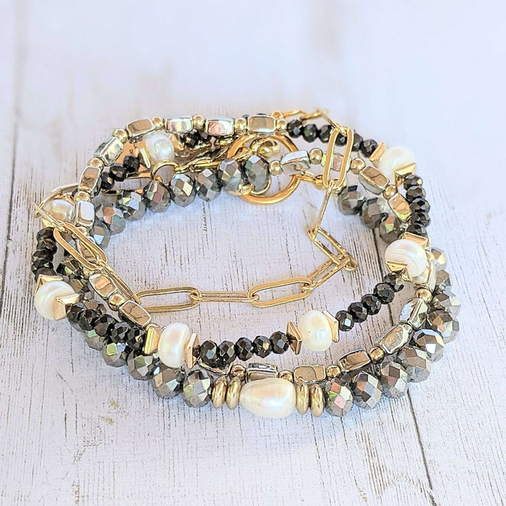 Elegant Energy Crystal Endless wrap bracelet
