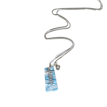 Dream Tag necklace, 30 inch