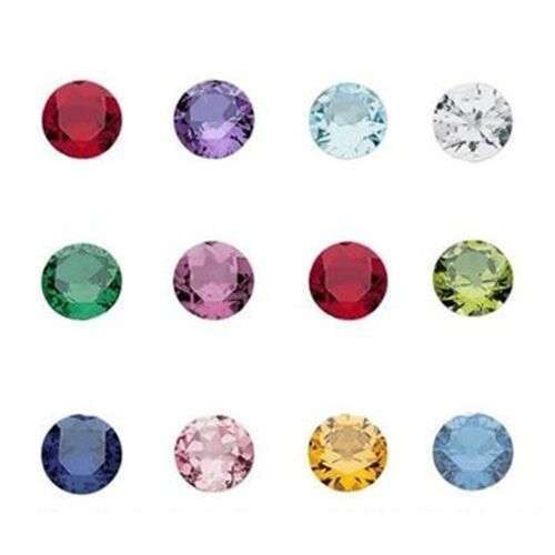 Dazzling Birthstone Crystal Dangle Earrings- .925 Sterling Silver