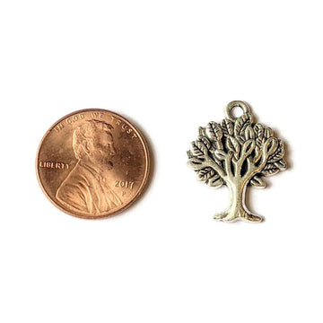 Silver Tree of Life Charm