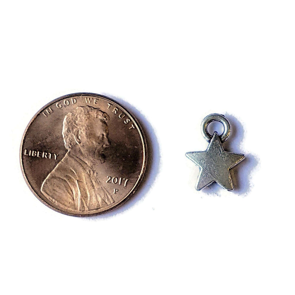 Silver Small Star Charm