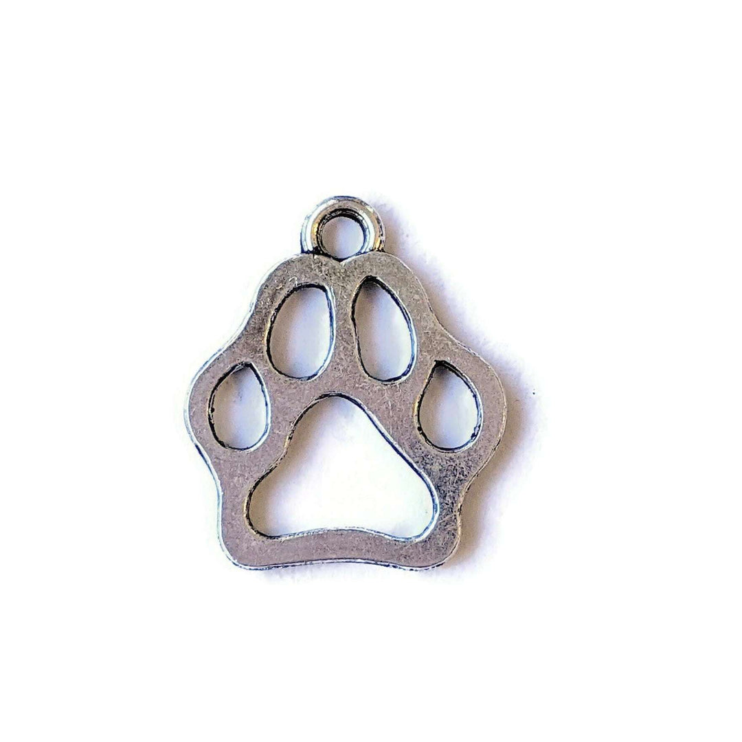 Large Dog/Cat Paw Print Charm