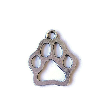 Large Dog/Cat Paw Print Charm