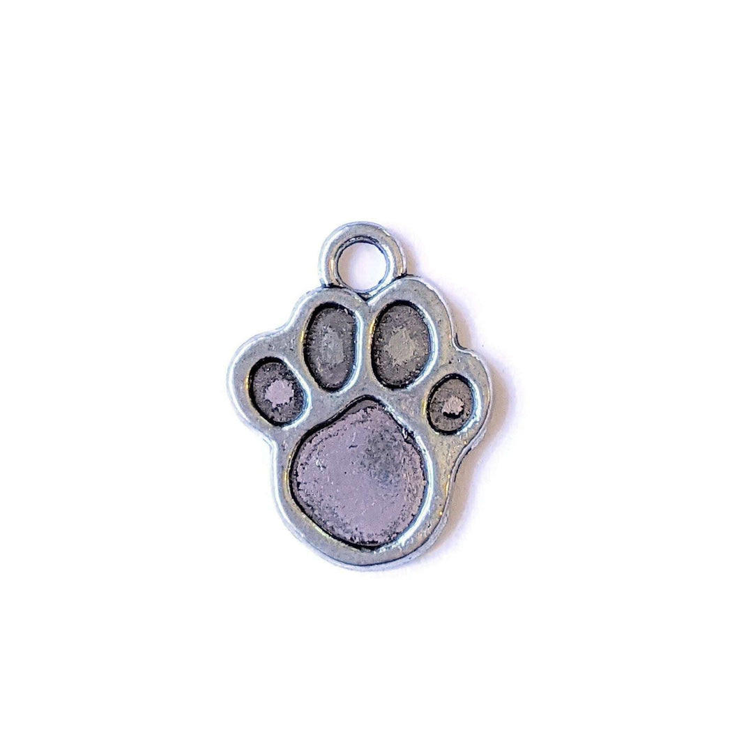 Dog/Cat Flat Paw Print Charm