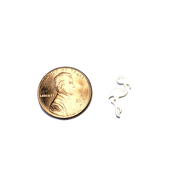 Stainless Steel Flamingo Charm