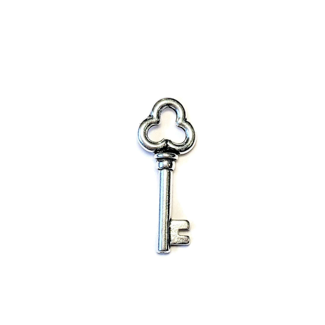 Silver Small TierraCast® Key Charm