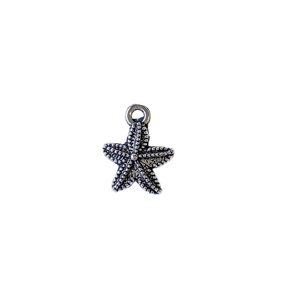 Silver Small Starfish Charm